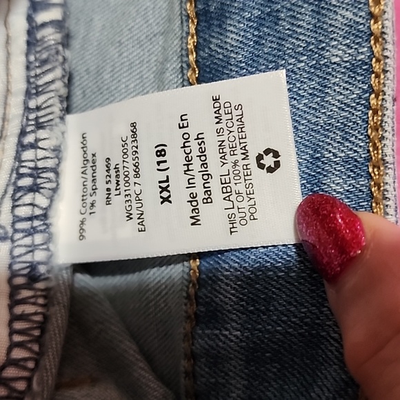 WONDER NATION   DENIM SKIRT. NEW.  XXL ( 18 ) - Picture 8 of 8